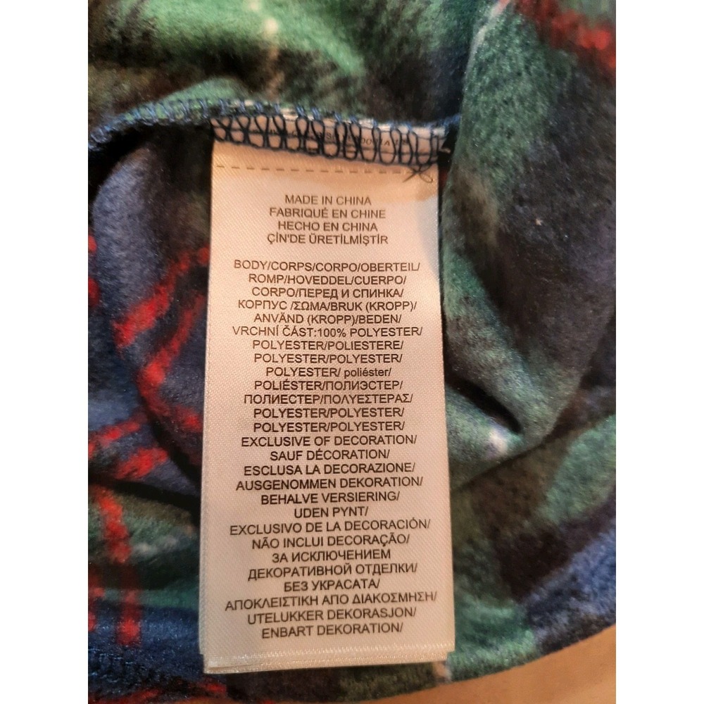 Ralph Lauren PJ Set Womens Size 1X Plaid - Picture 8 of 10